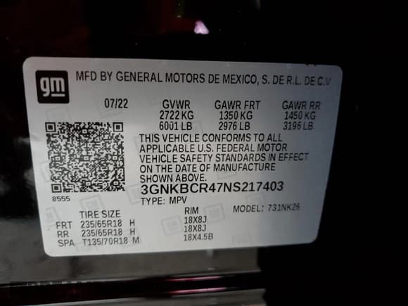 ✅ 2022 Chevrolet Blazer LT • VIN: 3GNKBCR47NS217403 • Lot: 96005925. Wystawiony na Copart z przebiegiem 30 182 mil. Bezpłatny archiwum sprzedaży aukcyjnych z USA i szczegółowy raport historii pojazdu na DreamBid. Zdjęcie 12.