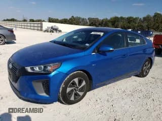 ✅ 2018 Hyundai Ioniq SEL • VIN: KMHC75LC4JU103035 • Lot: 74452314. Wystawiony na Copart z przebiegiem 59 645 mil. Bezpłatny archiwum sprzedaży aukcyjnych z USA i szczegółowy raport historii pojazdu na DreamBid. Zdjęcie 1.
