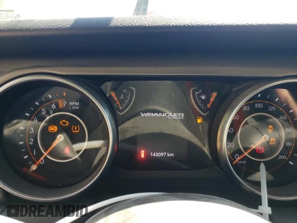 ✅ 2020 Jeep Wrangler Sport S • VIN: 1C4GJXAG6LW112769 • Lot: 66199745. Listed on Copart with 143,097 mi. Free auction sales archive from the USA and detailed vehicle history report at DreamBid. Image 9.