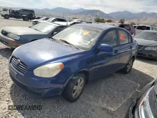 2006 Hyundai Accent GLS with VIN KMHCN46C46U046175, listed as a Copart auction lot 71629864 with 150,089 mi miles and Salvage title. Bid and sale history available at DreamBid. Image 1.
