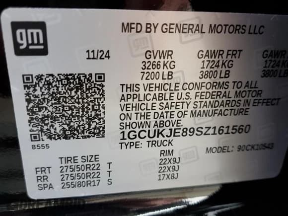 ✅ 2025 Chevrolet Silverado 1500 High Country • VIN: 1GCUKJE89SZ161560 • Lot: 85672395. Listed on Copart with 9,390 mi. Free auction sales archive from the USA and detailed vehicle history report at DreamBid. Image 13.