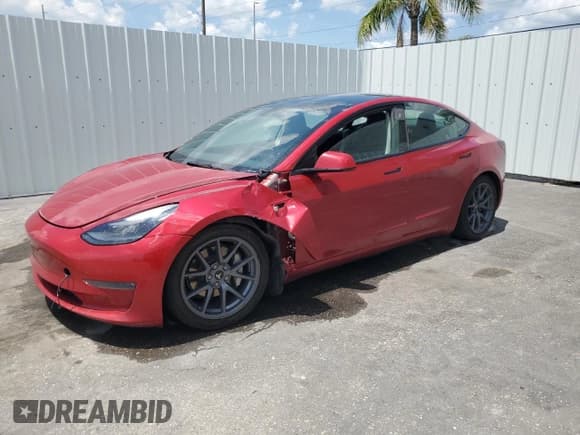 ✅ 2022 Tesla Model 3 Long Range • VIN: 5YJ3E1EB1NF286951 • Lot: 60655465. Wystawiony na Copart z przebiegiem Nie podano. Bezpłatny archiwum sprzedaży aukcyjnych z USA i szczegółowy raport historii pojazdu na DreamBid. Zdjęcie 1.
