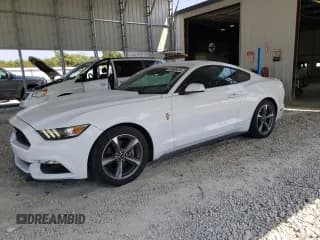 ✅ 2016 Ford Mustang V6 • VIN: 1FA6P8AM1G5224001 • Lot: 80468425. Listed on Copart with 92,429 mi. Free auction sales archive from the USA and detailed vehicle history report at DreamBid. Image 1.
