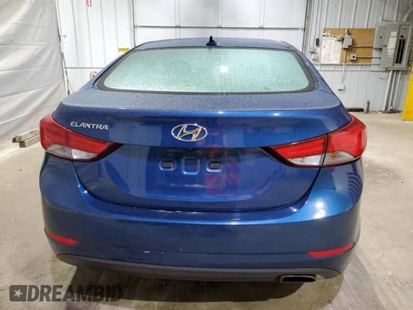 2016 Hyundai Elantra Sport with VIN KMHDH4AH8GU521195, listed as a Copart auction lot 72083145 with 112,503 mi miles and Salvage title. Bid and sale history available at DreamBid. Image 6.