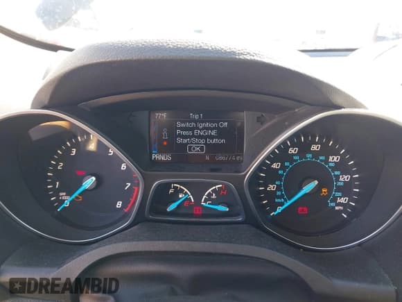 ✅ 2015 Ford Escape Titanium • VIN: 1FMCU0J92FUC59150 • Lot: 43424833. Listed on IAAI with 86,774 mi. Free auction sales archive from the USA and detailed vehicle history report at DreamBid. Image 7.