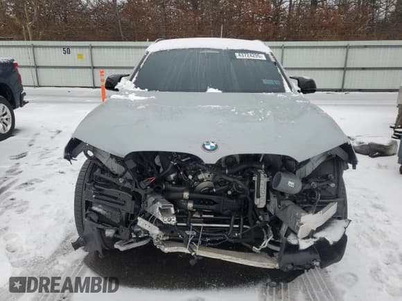 ✅ 2022 BMW X3 M • VIN: 5YM13EC02N9L76701 • Лот: 43724295. Опубликован ранее на Copart с пробегом 17 136 миль. Бесплатный доступ к архиву аукционных продаж из США и подробный отчёт об истории автомобиля на DreamBid. Изображение 5.