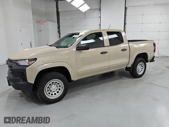 ✅ 2023 Chevrolet Colorado 2WD Work Truck • VIN: 1GCGSBEC5P1172357 • Lot: 91425505. Listed on Copart with 29,738 mi. Free auction sales archive from the USA and detailed vehicle history report at DreamBid. Image 1.