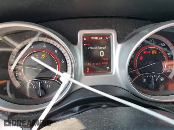 2015 Dodge Journey R/T z VIN 3C4PDCEG8FT735041, wystawiony jako Copart lot #66099845 z przebiegiem 159 872 mil mil oraz Szkoda całkowita • Salvage title. Historia ofert i sprzedaży dostępna na DreamBid. Obrazek 9.