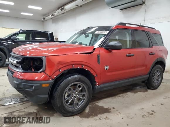 ✅ 2023 Ford Bronco Sport Big Bend • VIN: 3FMCR9B60PRE24910 • Lot: 85736015. Wystawiony na Copart z przebiegiem 31 229 mil. Bezpłatny archiwum sprzedaży aukcyjnych z USA i szczegółowy raport historii pojazdu na DreamBid. Zdjęcie 1.