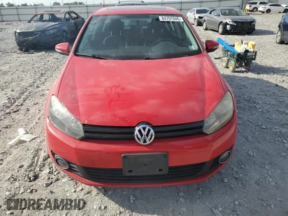 ✅ 2010 Volkswagen Golf • VIN: WVWDB7AJXAW315589 • Lot: 84707045. Listed on Copart with 151,877 mi. Free auction sales archive from the USA and detailed vehicle history report at DreamBid. Image 5.
