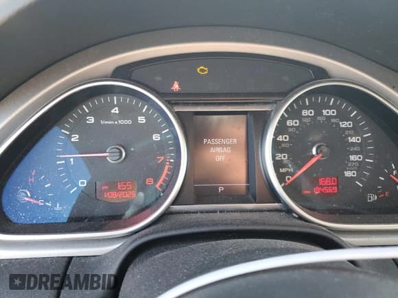 ✅ 2010 Audi Q7 • VIN: WA1WYAFE5AD008076 • Lot: 87142314. Listed on Copart with 194,569 mi. Free auction sales archive from the USA and detailed vehicle history report at DreamBid. Image 9.