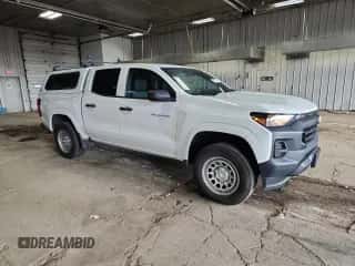 2023 Chevrolet Colorado 2WD Work Truck с VIN 1GCPSBEK1P1138035, выставлен на аукционе Copart как лот 90450115 с пробегом 77 080 миль миль и На запчасти • Non repairable. История ставок и продаж доступна на DreamBid. Изображение 4.