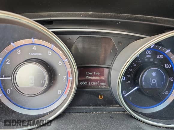 2013 Hyundai Sonata GLS with VIN 5NPEB4AC7DH594305, listed as a Copart auction lot 69480165 with 212,890 mi miles and Salvage title. Bid and sale history available at DreamBid. Image 9.