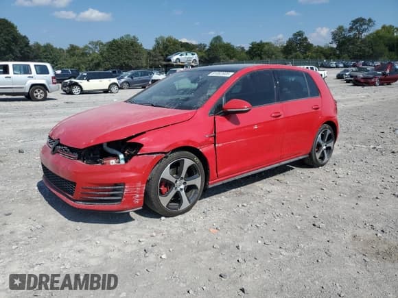 ✅ 2015 Volkswagen Golf GTI S • VIN: 3VW4T7AU4FM049966 • Lot: 81082605. Listed on Copart with 71,937 mi. Free auction sales archive from the USA and detailed vehicle history report at DreamBid. Image 1.