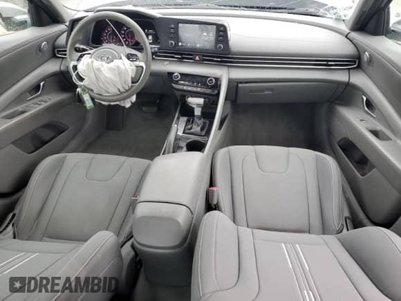 2022 Hyundai Elantra SEL with VIN 5NPLM4AG4NH077842, listed as a Copart auction lot 67356745 with 51,467 mi miles and Salvage title. Bid and sale history available at DreamBid. Image 8.