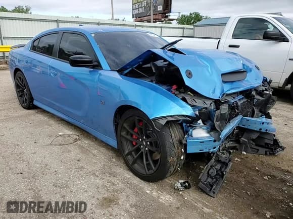 ✅ 2023 Dodge Charger Scat Pack • VIN: 2C3CDXGJ0PH568557 • Лот: 54826975. Опубликован ранее на Copart с пробегом 9 975 миль. Бесплатный доступ к архиву аукционных продаж из США и подробный отчёт об истории автомобиля на DreamBid. Изображение 14.