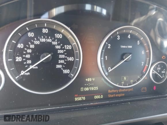 ✅ 2014 BMW 5 Series 535i • VIN: WBA5B1C55ED483074 • Lot: 43012811. Listed on IAAI with 95,876 mi. Free auction sales archive from the USA and detailed vehicle history report at DreamBid. Image 7.