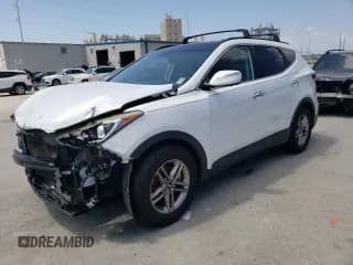 ✅ 2017 Hyundai Santa Fe 2.4L • VIN: 5XYZU3LB4HG401907 • Лот: 57859824. Опубликован ранее на Copart с пробегом 112 855 миль. Бесплатный доступ к архиву аукционных продаж из США и подробный отчёт об истории автомобиля на DreamBid. Изображение 1.