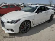 ✅ 2020 Infiniti Q60 Red Sport 400 • VIN: JN1FV7EK5LM400375 • Lot: 50805025. Listed on Copart with 38,331 mi. Free auction sales archive from the USA and detailed vehicle history report at DreamBid. Image 1.