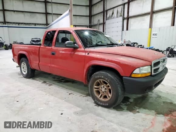 2004 Dodge Dakota with VIN 1D7GL12K44S579004, listed as a Copart auction lot 83449734 with 91,655 mi miles and Non repairable. Bid and sale history available at DreamBid. Image 4.