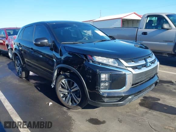 2022 Mitsubishi Outlander SE with VIN JA4APVAU4NU019031, listed as a IAAI auction lot 43127291 with 58,673 mi miles and . Bid and sale history available at DreamBid. Image 1.