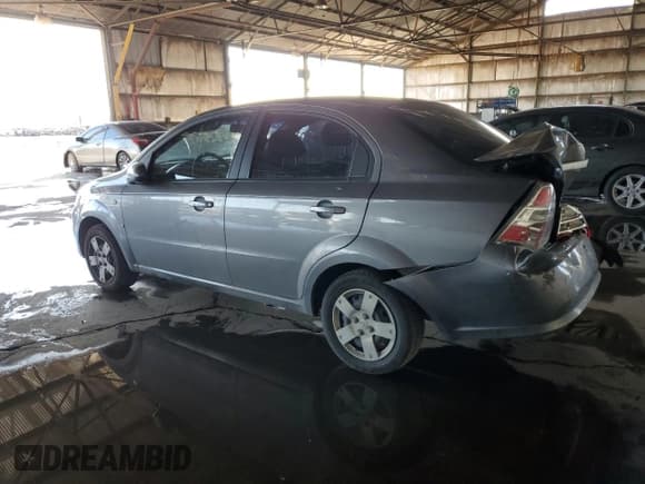 ✅ 2007 Chevrolet Aveo LS • VIN: KL1TD56647B111103 • Lot: 44649585. Wystawiony na Copart z przebiegiem 97 900 mil. Bezpłatny archiwum sprzedaży aukcyjnych z USA i szczegółowy raport historii pojazdu na DreamBid. Zdjęcie 2.