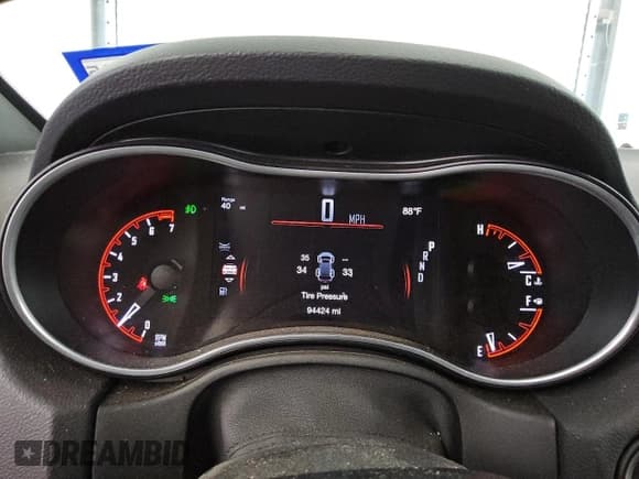 ✅ 2019 Dodge Durango SXT Plus • VIN: 1C4RDJAG3KC606424 • Lot: 84977085. Listed on Copart with 94,424 mi. Free auction sales archive from the USA and detailed vehicle history report at DreamBid. Image 9.