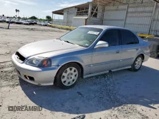 ✅ 2000 Honda Civic LX • VIN: 1HGEJ6571YL053216 • Lot: 61423215. Listed on Copart with 308,610 mi. Free auction sales archive from the USA and detailed vehicle history report at DreamBid. Image 1.