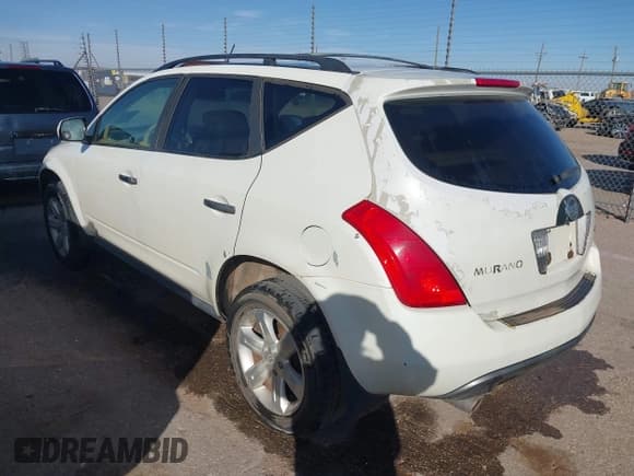 ✅ 2005 Nissan Murano SL • VIN: JN8AZ08T35W324688 • Lot: 43527184. Listed on IAAI with 208,830 mi. Free auction sales archive from the USA and detailed vehicle history report at DreamBid. Image 3.