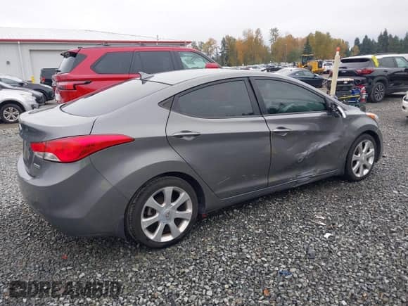 2013 Hyundai Elantra GLS with VIN 5NPDH4AE6DH221994, listed as a IAAI auction lot 43516204 with 156,425 mi miles and . Bid and sale history available at DreamBid. Image 4.