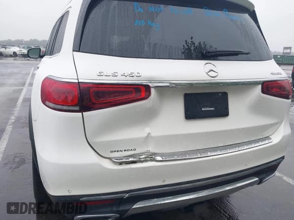 ✅ 2022 Mercedes-Benz GLS 450 • VIN: 4JGFF5KEXNA656170 • Lot: 42438734. Listed on IAAI with 48,411 mi. Free auction sales archive from the USA and detailed vehicle history report at DreamBid. Image 6.