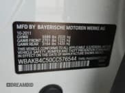 ✅ 2012 BMW 7 Series 740Li • VIN: WBAKB4C50CC576544 • Lot: 68744505. Listed on Copart with 113,221 mi. Free auction sales archive from the USA and detailed vehicle history report at DreamBid. Image 12.