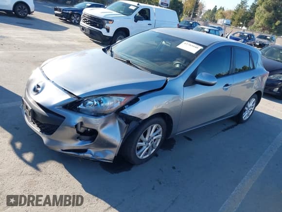 ✅ 2013 Mazda 3 i Touring • VIN: JM1BL1L75D1727102 • Lot: 43785040. Listed on IAAI with 116,260 mi. Free auction sales archive from the USA and detailed vehicle history report at DreamBid. Image 2.