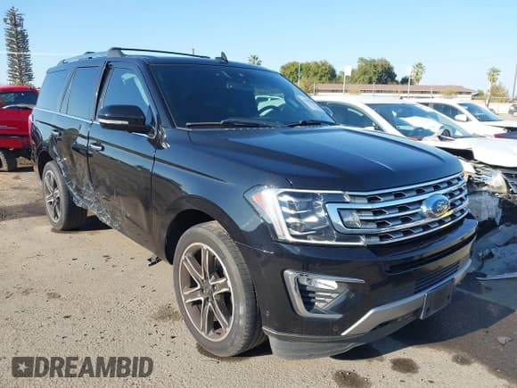 ✅ 2019 Ford Expedition Limited • VIN: 1FMJU2AT0KEA10915 • Lot: 43561785. Listed on IAAI with 70,961 mi. Free auction sales archive from the USA and detailed vehicle history report at DreamBid. Image 1.