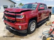 ✅ 2018 Chevrolet Silverado 1500 LT • VIN: 3GCUKREC2JG371757 • Лот: 59539324. Опубликован ранее на Copart с пробегом 91 459 миль. Бесплатный доступ к архиву аукционных продаж из США и подробный отчёт об истории автомобиля на DreamBid. Изображение 1.