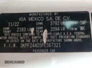 ✅ 2015 Kia Forte LXS • VIN: 3KPF24AD5PE567321 • Lot: 62833125. Listed on Copart with 80,080 mi. Free auction sales archive from the USA and detailed vehicle history report at DreamBid. Image 12.