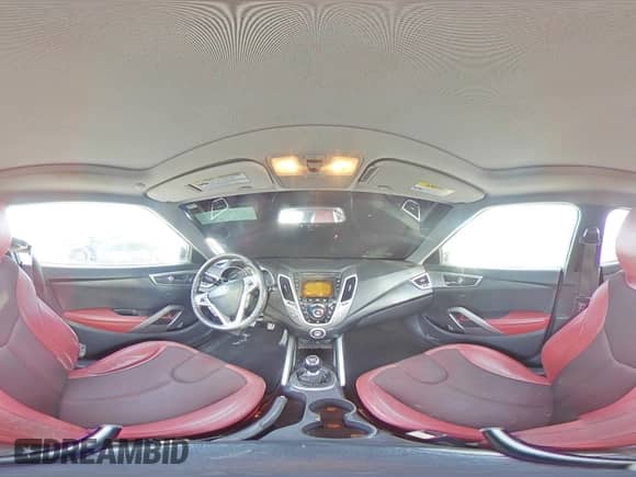 2012 Hyundai Veloster w/Red Int с VIN KMHTC6AD4CU076435, выставлен на аукционе Copart как лот 73015964 с пробегом 136 324 миль миль и Списание • Salvage title. История ставок и продаж доступна на DreamBid. Изображение 13.