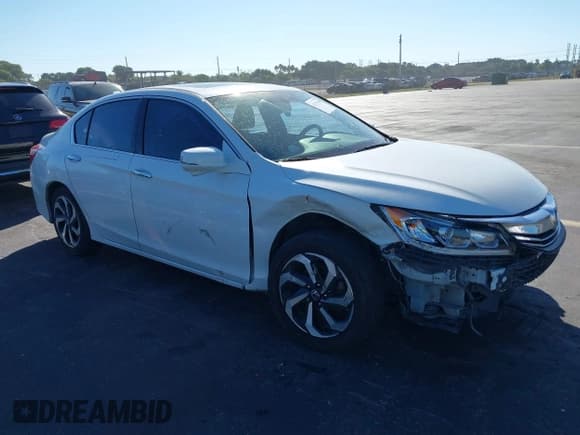 ✅ 2017 Honda Accord EX-L • VIN: 1HGCR3F80HA045089 • Lot: 43717860. Wystawiony na IAAI z przebiegiem 100 991 mil. Bezpłatny archiwum sprzedaży aukcyjnych z USA i szczegółowy raport historii pojazdu na DreamBid. Zdjęcie 1.