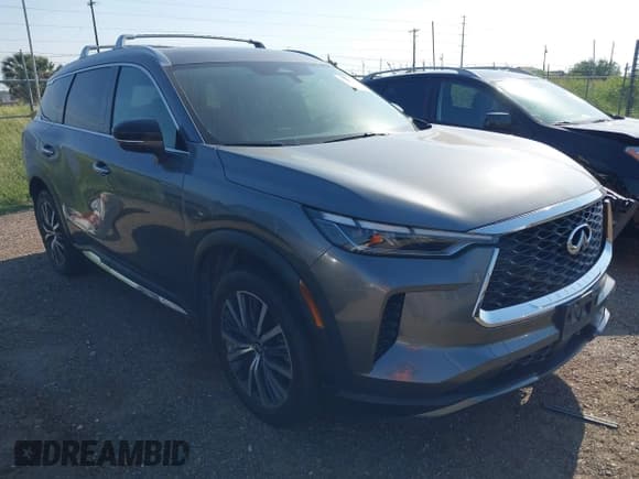 ✅ 2023 Infiniti QX60 Sensory • VIN: 5N1DL1GS1PC361523 • Лот: 42241494. Опубликован ранее на IAAI с пробегом 16 931 миль. Бесплатный доступ к архиву аукционных продаж из США и подробный отчёт об истории автомобиля на DreamBid. Изображение 1.