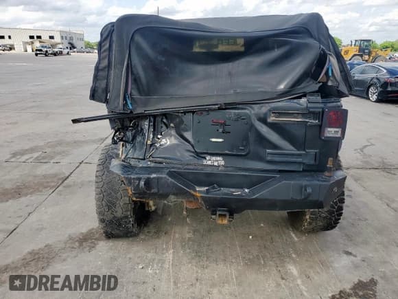 ✅ 2008 Jeep Wrangler Rubicon • VIN: 1J4GA641X8L614415 • Lot: 53887065. Listed on Copart with 177,326 mi. Free auction sales archive from the USA and detailed vehicle history report at DreamBid. Image 6.