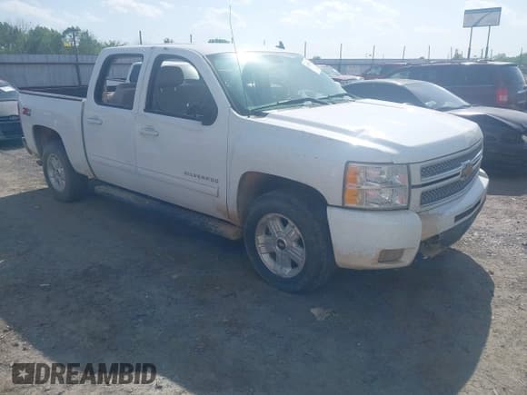 ✅ 2012 Chevrolet Silverado 1500 LTZ • VIN: 1GCPKTE73CF117573 • Lot: 41968087. Listed on IAAI with 67,640 mi. Free auction sales archive from the USA and detailed vehicle history report at DreamBid. Image 1.