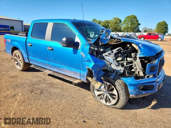 ✅ 2019 Ford F-150 XL • VIN: 1FTEW1EPXKKE14183 • Lot: 91014165. Listed on Copart with Not provided. Free auction sales archive from the USA and detailed vehicle history report at DreamBid. Image 4.