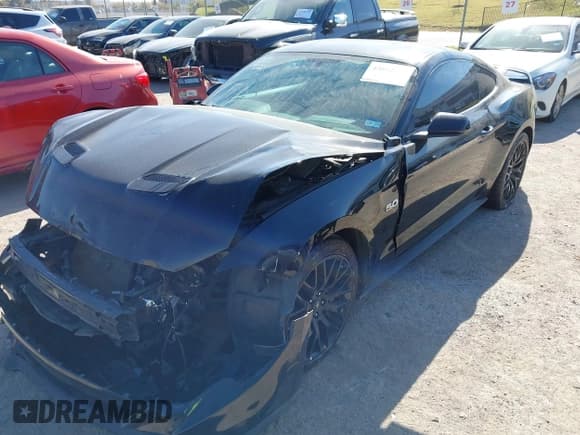 ✅ 2018 Ford Mustang GT • VIN: 1FA6P8CF5J5175651 • Lot: 43662495. Listed on IAAI with 100,620 mi. Free auction sales archive from the USA and detailed vehicle history report at DreamBid. Image 17.