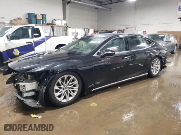 ✅ 2022 Lexus LS 500 • VIN: JTHD51GFXN5010742 • Лот: 48202395. Опубликован ранее на Copart с пробегом 13 389 миль. Бесплатный доступ к архиву аукционных продаж из США и подробный отчёт об истории автомобиля на DreamBid. Изображение 1.