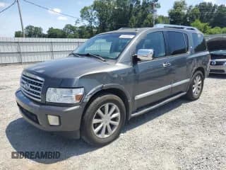 ✅ 2010 Infiniti QX56 • VIN: 5N3ZA0NF5AN908226 • Лот: 64449985. Опубликован ранее на Copart с пробегом 249 025 миль. Бесплатный доступ к архиву аукционных продаж из США и подробный отчёт об истории автомобиля на DreamBid. Изображение 1.