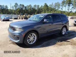 ✅ 2021 Dodge Durango GT Plus • VIN: 1C4RDHDG0MC825123 • Lot: 87032555. Listed on Copart with 82,342 mi. Free auction sales archive from the USA and detailed vehicle history report at DreamBid. Image 1.