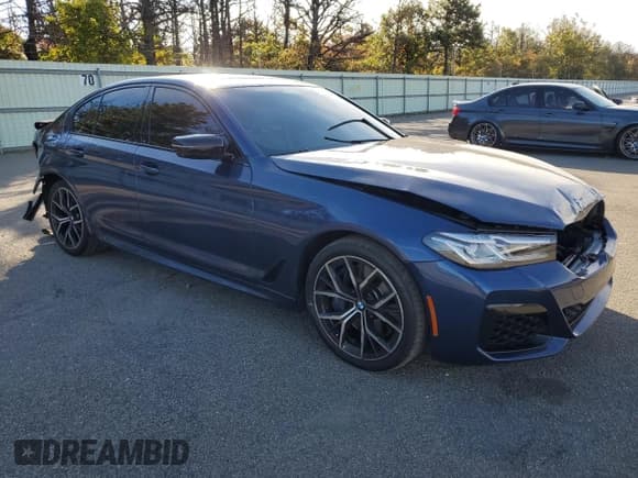 ✅ 2021 BMW 5 Series 540i • VIN: WBA53BJ09MWW89284 • Lot: 86669845. Listed on Copart with 55,089 mi. Free auction sales archive from the USA and detailed vehicle history report at DreamBid. Image 4.