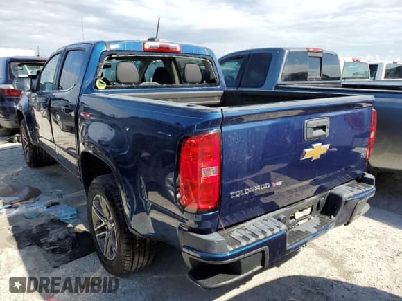 ✅ 2020 Chevrolet Colorado 2WD LT • VIN: 1GCGSCEN1L1105238 • Лот: 75202294. Опубликован ранее на Copart с пробегом 42 071 миль. Бесплатный доступ к архиву аукционных продаж из США и подробный отчёт об истории автомобиля на DreamBid. Изображение 2.