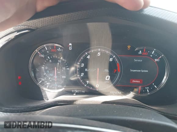 ✅ 2018 Cadillac CTS-V • VIN: 1G6A15S63J0101442 • Lot: 41964961. Listed on IAAI with 87,821 mi. Free auction sales archive from the USA and detailed vehicle history report at DreamBid. Image 7.