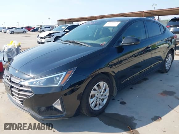 ✅ 2019 Hyundai Elantra SE • VIN: 5NPD74LF0KH431478 • Lot: 43027568. Listed on IAAI with 163,744 mi. Free auction sales archive from the USA and detailed vehicle history report at DreamBid. Image 2.